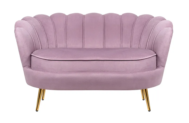 Дизайнерский двухместный диван Pearl Double Pink в Москве Дизайнерский двухместный диван Pearl Double Pink