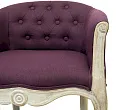 Низкое кресло ретро Kandy Violet №3