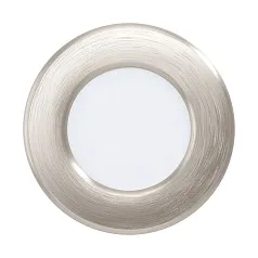 красивые 99152 Светодиодный встраиваемый светильник FUEVA 5, 2,7W (LED), ?86, ET26, 330lm, 4000K, сталь, никель в интернет-магазине