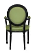 Мягкий стул с подлокотниками Delo Kora Arm Green №3