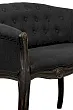 Двухместный дизайнерский диван Kandy Double Black Old №5