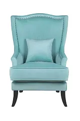 Кресло каминное Chester Turquoise в интерьере