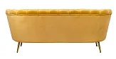 Дизайнерский диван Pearl Triple Yellow №3