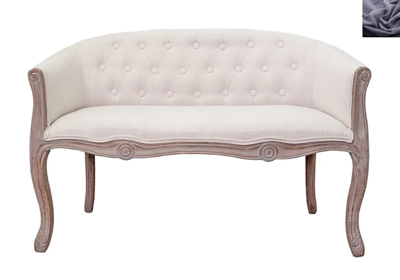 Двухместный диван Kandy Double Beige цвет темно серый в Москве Двухместный диван Kandy Double Beige цвет темно серый