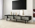 Комод с четырьмя ящиками под TV "Эмерсон (Emerson)" арт EM06/gray/L №1