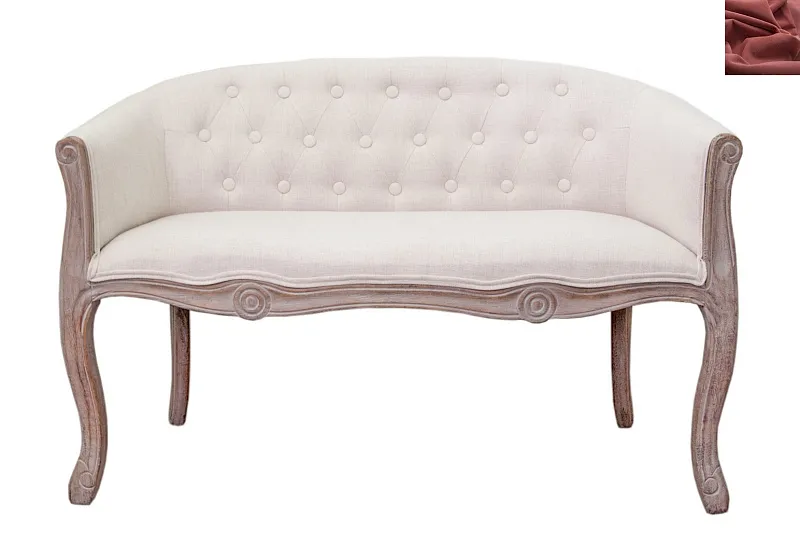 Диван Kandy Double Beige красный