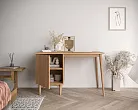 Стол рабочий "Баббл (Bubbles)" сплошной с левой тумбой арт BBL09S №1