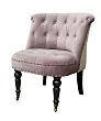 Низкое кресло Aviana Pink Velvet №3 в Москве