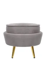 красивые Пуф Pearl Adorn Grey в интернет-магазине