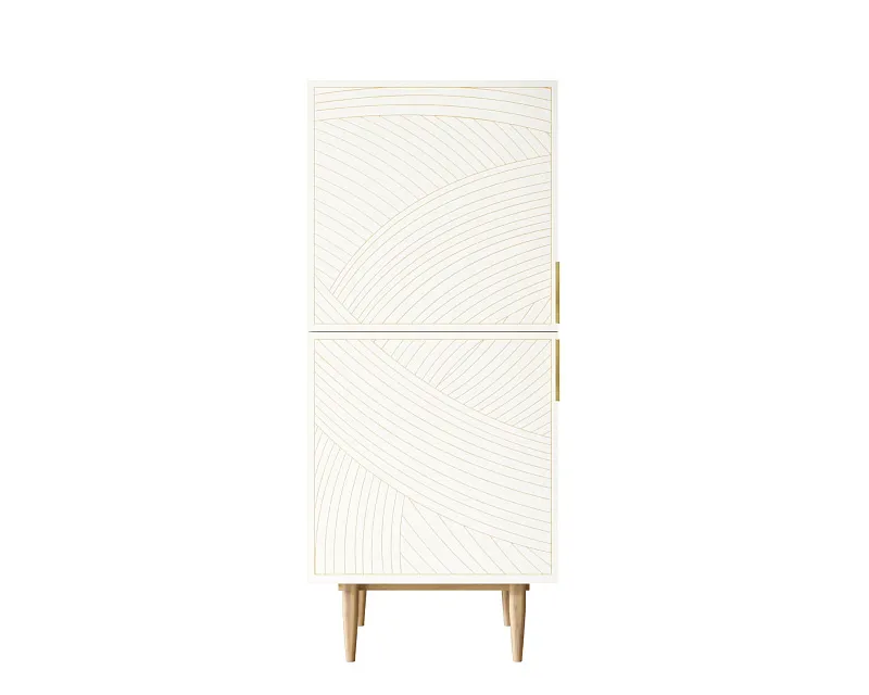 Вертикальный комод с двумя дверками "Лайн (Line)" LN05/GR1/beige в Москве Вертикальный комод с двумя дверками "Лайн (Line)" LN05/GR1/beige