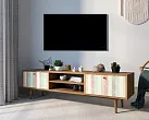 Комод "Бербер (Berber)" с нишей низкий под TV принт 45 арт BB49/Print_45 №2
