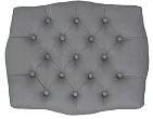 Дизайнерская банкетка Kina One Grey №2