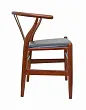 Стул Wishbone Classic Leather №1