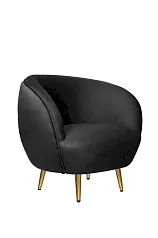стильное Мягкое кресло Small Benee Black