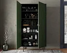 Шкаф двухдверный "Эмерсон (Emerson)" арт EM091/green/L №1