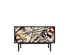 Комод с четырьмя ящиками "Эмерсон (Emerson)" by Kandinsky арт EM05/Print_01 №0