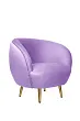 Мягкое кресло Small Benee Purple №0
