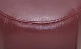 Дизайнерский пуф Topper Brown Leather №1