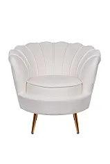 фото Кресло ракушка Pearl Beige в интерьере