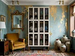 Шкаф двухстворчатый "Андерсен (Andersen)" с рифлеными стеклами арт AN12WH №2
