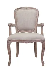 купить красивый Мягкий стул с подлокотниками Gran Arm Beige