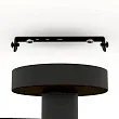 43883 Потолочный светильник LEOMINSTER, 1X40W (E27), ?450, сталь, черный / дерево №2
