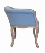 Низкое кресло ретро Kandy Light Blue №1