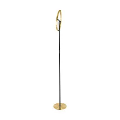 фото 901973 Светодиодный торшер CASTELPOTO, 2X8,8W(LED), 3000K, 2000lm, сталь, латунь состаренный, черный, белый