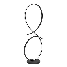 красивые 901271 Светод торшер SERPINS, 20W(LED), алюминий, сталь, черный, пластик, белый, 3000K, 2500lm на заказ