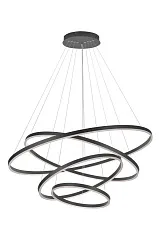 заказать Люстра Orblaze 4 rings 1000 black в интернет-магазине