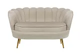 Дизайнерский двухместный диван Pearl Double Taupe №0