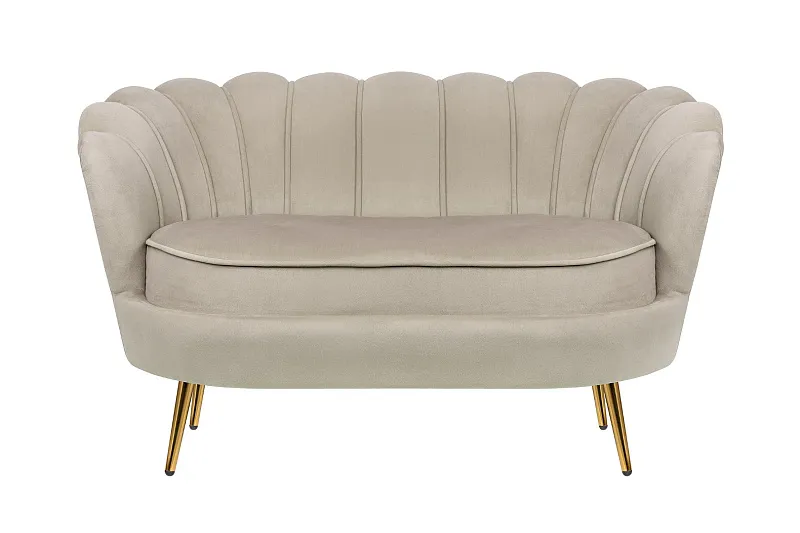 Дизайнерский двухместный диван Pearl Double Taupe в Москве Дизайнерский двухместный диван Pearl Double Taupe