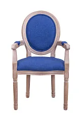 купить стильный Мягкий стул с подлокотниками Volker Arm Original Blue в интернет-магазине