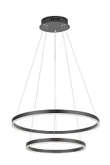 заказать Люстра Orblaze 2 rings 600 black в интернет-магазине
