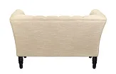 Дизайнерский двухместный диван Dalena Beige №3
