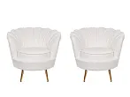 Комплект кресел ракушка Pearl Beige №0
