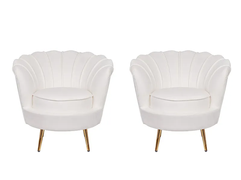Комплект кресел ракушка Pearl Beige в Москве Комплект кресел ракушка Pearl Beige