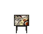 Тумбочка с двумя ящиками "Эмерсон (Emerson)" by Kandinsky арт EM16/Print_01 №0