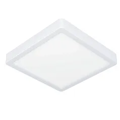 900647 Накладной светильник FUEVA 5, 17W (LED), 3000K, IP44, L210, B210, H28, сталь, белый / пластик, белый на заказ в интернет-магазине