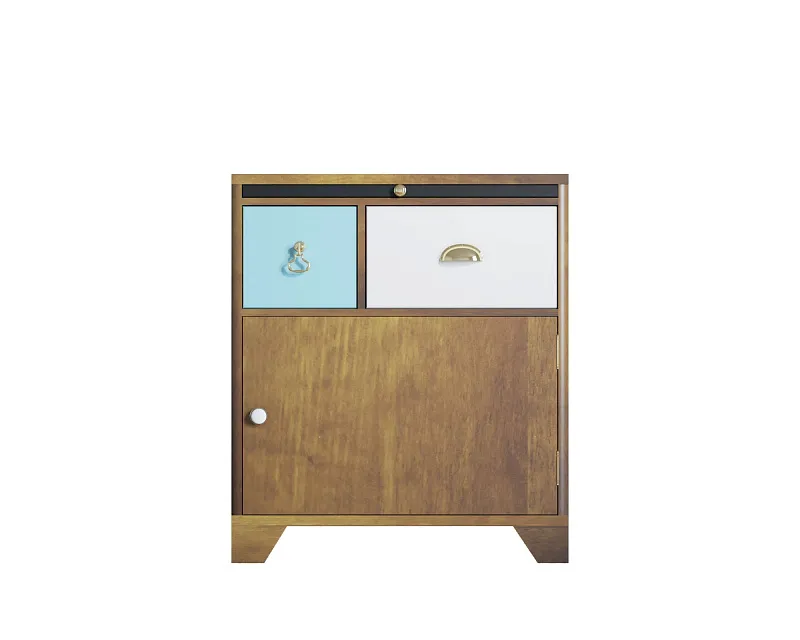 Комод-тумба «Акварель» арт RE-51, разноцветная в Москве Комод-тумба «Акварель» арт RE-51, разноцветная