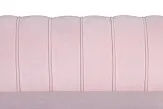 Диван ракушка Pearl Double Pink на черных ножках №5