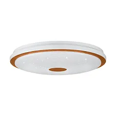 900599 Настенно-потолочный светильник LANCIANO 1, LED 36W, 3300lm, H80, ?560, сталь, дерево, белый, коричневый/пластик с эффектом кристаллов, белый, х в интернет-магазине
