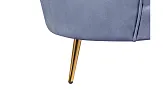 Комплект кресел и дивана ракушка Pearl Double Blue №5