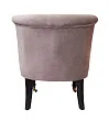 Низкое кресло Aviana Taupe Velvet №3