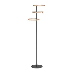 390509 Светодиодный торшер с регулировкой цветовой температуры ESTRELLA, 1X20W(LED), ?530, 2200-6500K, 3500lm, сталь, бронзовый, черный, белый в интернет-магазине