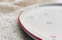 Тарелка "Вишневая"