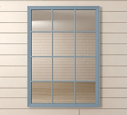 Зеркало "Florence" голубое арт 201-10BLETG в интерьере