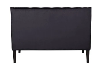 заказать стильные Прямой двухместный американский диван Sommet черный