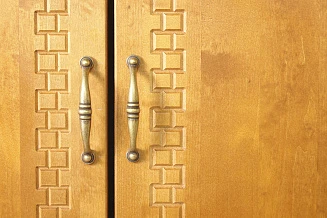 Шкаф двустворчатый "Gouache Birch" арт М10527ETG на заказ