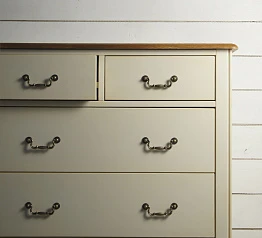 купить красивые Бежевый комод "Olivia" на пять ящиков арт GA2005C в интернет-магазине